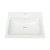 Cheviot Manhattan Drop-In Sink, 19 3/4" x 17 3/4", White, Single Hole Drilling - 1186-WH-1