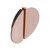 Fine Fixtures Venezian Pellabay Handle For 20"-24"-30" Wide Vanity, Rose Gold - VNHA1RG
