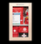 Iron-A-Way EMERG-A-CENTER Safety Cabinet (Naloxone) Filled with Emergency First Aid Supplies - Shaker Door - EAC24SNSH