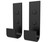 Swanstone Odile Suite Clip On Bathroom Hooks in Matte Black - Pack of 2 - HK10045083.340