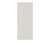 Swanstone 32 x 72 Metro Subway Tile Glue up Bathtub and Shower Single Wall Panel in Carrara - MTMK7232.221