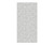 Swanstone 34 x 72 Metro Subway Tile Glue up Bathtub and Shower Single Wall Panel in Ice - MTMK7234.130