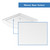 Dreamline DL-6703-01CL Prime 38 in. D x 38 in. W x 74 3/4 in. H Clear Framed Sliding Shower Enclosure in Chrome, Corner Drain White Base Kit