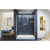 Dreamline DL-6970C-01CL Infinity-z Clear Frameless Sliding Shower Door And Slimline 30" x 60" Single Threshold Shower Base - Chrome Hardware