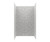 Swanstone 34" x 42" x 72 Metro Subway Tile Glue up Bathtub and Shower Wall Kit in Ice - MTMK723442.130