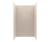 Swanstone 32" x 50" x 84 Metro Subway Tile Glue up Shower Wall Kit in Tahiti White - MTMK843250.011
