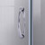 Dreamline DL-6154-01CL Prime Clear or Frosted 36 3/8" Frameless Sliding Shower Enclosure, Base And Qwall-4 Shower Backwalls Kit - Chrome Hardware