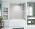 Swanstone 34" x 50" x 72 Metro Subway Tile Glue up Bathtub and Shower Wall Kit in Birch - MTMK723450.226