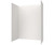 Swanstone 34" x 50" x 84 Modern Subway Tile Glue up Shower Wall Kit in Tahiti White - MSMK843450.011