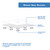 Dreamline DL-6153-01CL Prime Clear or Frosted 34 3/8" Frameless Sliding Shower Enclosure, Base And Qwall-4 Shower Backwalls Kit - Chrome Hardware