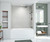 Swanstone 36 x 50 x 72 Metro Subway Tile Glue up Bathtub and Shower Wall Kit in Birch - MTMK723650.226 Swanstone 36 x 50 x 72 Metro Subway Tile Glue up Bathtub and Shower Wall Kit in Birch - MTMK723650.226