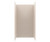 Swanstone 34" x 50" x 96 Metro Subway Tile Glue up Shower Wall Kit in Tahiti White - MTMK963450.011