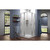 Dreamline DL-6710-01 Cornerview Framed Sliding Shower Enclosure & Slimline 36" Double Threshold Shower Base - Chrome Hardware
