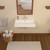 Whitehaus 32" Rectangular Wall Mount Basin with Single Faucet Drilling and Overflow - White