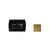 Thermasol SignaTouch Control (Recessed, Black Trim) + Steam Head Kit (Square), Antique Brass - STC-SVSQ-AB
