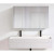 Krugg Plaza 48 Inch x 36 Inch Mirrored Medicine Cabinet - Plaza Cabinet4836