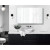 Krugg Plaza 48 Inch x 36 Inch Mirrored Medicine Cabinet - Plaza Cabinet4836