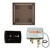 Thermasol Wellness Shower Package - HydroVive 18 Rainhead + SignaTouch Control (Recessed, Black Trim) + Digital Shower Valve, Oil Rubbed Bronze - WHSPSS-ORB