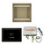 Thermasol Wellness Shower Package - HydroVive 14 Rainhead + ThermaTouch2 15 Control + Digital Shower Valve, Antique Brass - WH14SP15S-AB