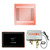 Thermasol Wellness Shower Package - HydroVive 14 Rainhead + ThermaTouch2 15 Control + Digital Shower Valve, Copper - WH14SP15S-COP