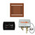 Thermasol Wellness Shower Package - HydroVive 14 Rainhead + SignaTouch Control (Wall Mount) + Digital Shower Valve, Antique Copper - WH14SPSR-ACOP