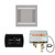 Thermasol Wellness Shower Package - HydroVive 14 Rainhead + SignaTouch Control (Wall Mount) + Digital Shower Valve, Satin Chrome - WH14SPSR-SC
