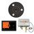 Thermasol Wellness Shower Package - Serenity Advanced Rainhead (Round) + ThermaTouch2 10 Control + Digital Shower Valve, Matte Black - WSP10R-MB