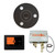 Thermasol Wellness Shower Package - Serenity Advanced Rainhead (Round) + ThermaTouch2 7 Control (Black Trim) + Digital Shower Valve, Matte Black - WSP7R-MB