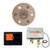 Thermasol Wellness Shower Package - Serenity Advanced Rainhead (Round) + ThermaTouch2 7 Control (Black Trim) + Digital Shower Valve, Satin Nickel - WSP7R-SN