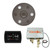 Thermasol Wellness Shower Package - Serenity Advanced Rainhead (Round) + SignaTouch Control (Wall Mount) + Digital Shower Valve, Black Nickel - WSPSR-BN