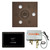 Thermasol Wellness Shower Package - Serenity Advanced Rainhead (Square) + ThermaTouch2 15 Control + Digital Shower Valve, Oil Rubbed Bronze - WSP15S-ORB