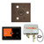 Thermasol Wellness Shower Package - Serenity Advanced Rainhead (Square) + ThermaTouch2 10 Control + Digital Shower Valve, Oil Rubbed Bronze - WSP10S-ORB