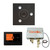 Thermasol Wellness Shower Package - Serenity Advanced Rainhead (Square) + ThermaTouch2 7 Control (Black Trim) + Digital Shower Valve, Matte Black - WSP7S-MB