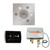 Thermasol Wellness Shower Package - Serenity Advanced Rainhead (Square) + SignaTouch Control (Recessed, Black Trim) + Digital Shower Valve, Polished Chrome - WSPSS-PC