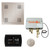 Thermasol Total Wellness Package - HydroVive 18 Rainhead + SignaTouch Control (Wall Mount) + Digital Shower Valve + Steam Head Kit (Square), Polished Nickel - TWPHSR-PN