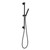 Thermasol Hand Shower Kit - Hand Shower + Shower Rail + Hose, Matte Black (Round) - 15-1013-MB