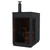 Thermasol Nordic Misty Small Sauna Cabin | Right | Legend 150 Wood Burning Heater Kit | Onyx Deluxe Accessory kit - KIR-4522WB