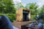 Thermasol Fortis Outdoor Sauna, Door Left, Dark Grey Glass - Virta 8kW Heater, CX45 - FORTIS