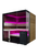 Thermasol Block Large Indoor Sauna | Rustic Alder & Light Aspen | 4-6 Person | Finland | 9.0kw Virta* - SHB2020ALD