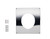Harvia Lead-through Flange Steel - WZ020115