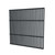 Thermasol Nordic Misty Large Privacy Fence - Black Annex - KIR-3958