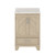 Foremost Ashlow 24" Vanity Cabinet with White Engineered Stone Top & Undermount Sink, Natural Oak - AWNVT2419D
