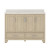 Craft + Main Ashlow 48" Vanity Cabinet with White Engineered Stone Top  & Undermount Sink, Natural Oak - AWNVT4819D