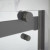 Craft + Main Lagoon® 5/16 Frameless Double Roller Shower Doors 48" x 76" Clear - Gun Metal Grey - LGDR4876-CL-GMG Craft + Main Lagoon® 5/16 Frameless Double Roller Shower Doors 48" x 76" Clear - Gun Metal Grey - LGDR4876-CL-GMG