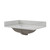 Craft + Main 31" x 22" Calacatta Bianco Quartz Vanity Top with White Rectangular Sink Bowl - 4" Centerset - QZ31224CBR