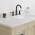Craft + Main 49" x 22" Snow White Quartz Vanity Top with White Rectangular Sink Bowl - 8" Widespread - QZ49228SWR