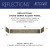 Craft + Main Reflections  Tile Glue Up Shower Wall Panel with Hexagon Accent Panel with Stone Sierra Accent Panel - 60" x 36" x 96" - RFL603696-SSS