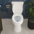 Craft + Main Easley Flush Guard 1.28 GPF Plus Height Round Complete 2-Piece Toilet, White - TL-5800AFH-RW
