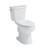 Craft + Main Easley Flush Guard 0.8 GPF Ultra Eff Plus Height Elongated Complete 2-Piece Toilet, White - TL-5800AFHV-EW