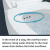 Craft + Main Easley Flush Guard 0.8 GPF Ultra Eff Plus Height Elongated Complete 2-Piece Toilet, White - TL-5800AFHV-EW